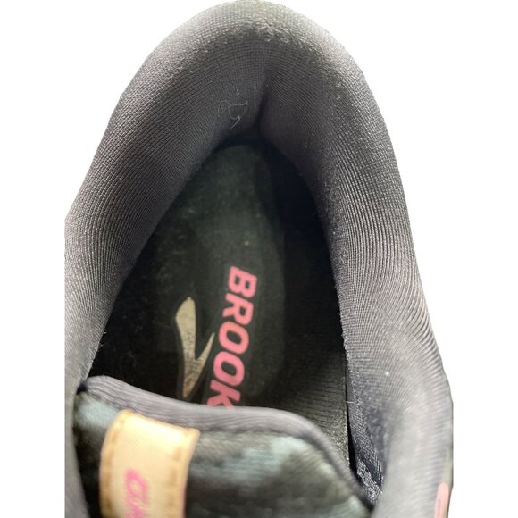 Brooks Ghost 15 woman’s Black Leopard Running Sneakers Shoes Size 9B SKU 8686 - Picture 11 of 14